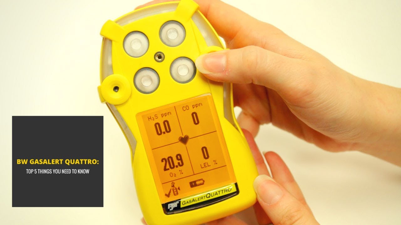 5 Things You Need to Know - BW GasAlert Quattro
