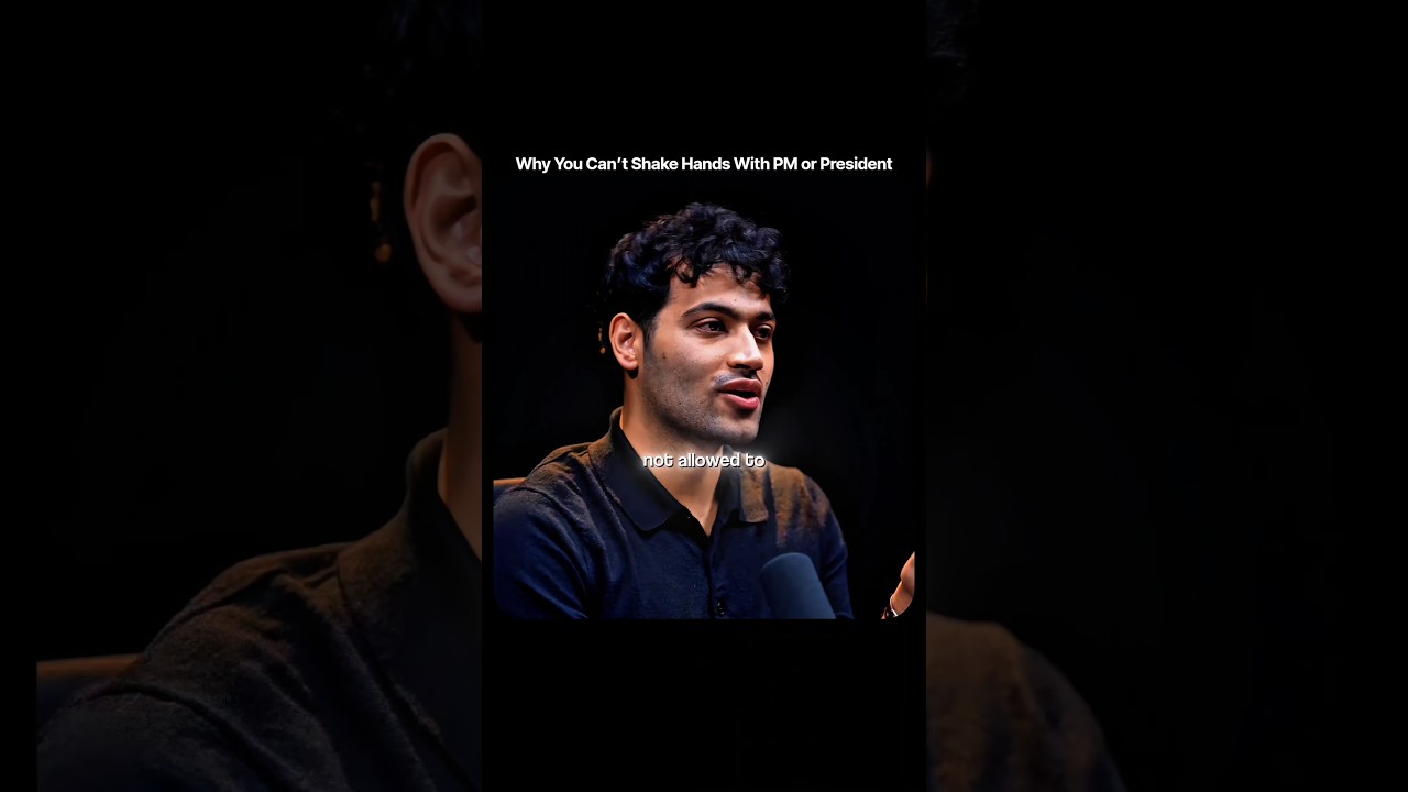 Why You Can&rsquo;t Shake Hands With PM or President ft. Major Rishabh Singh Sambyal#rajshamani #podcast
