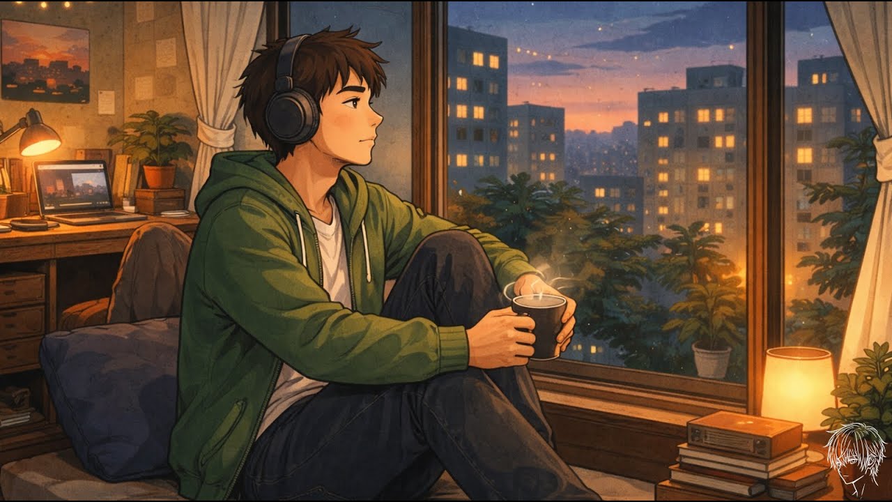 Lofi Soul Beats Time to Relax - after Work  Session🌌📖☕🍃🌿🍂 Low Screen