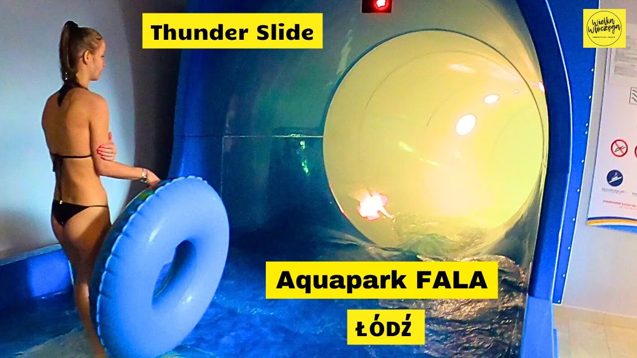 Thunder Slide in Aquapark Fala Łodź