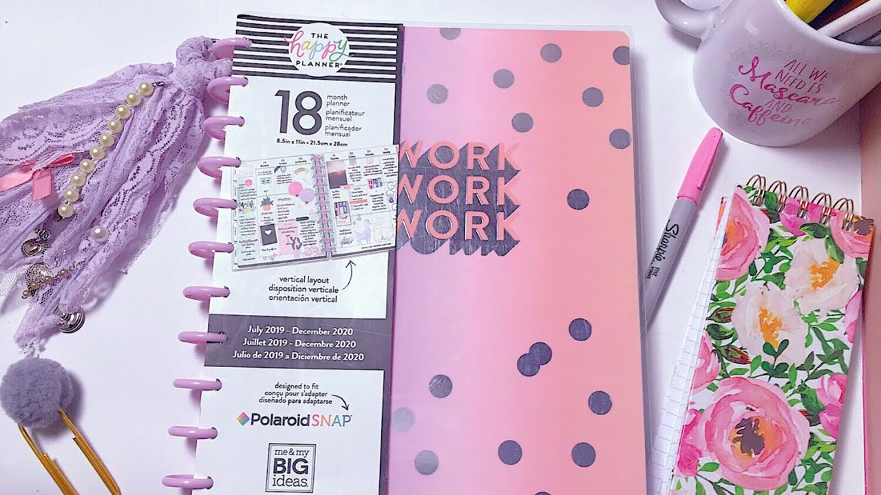 NEW 2019 2020 Happy Planner