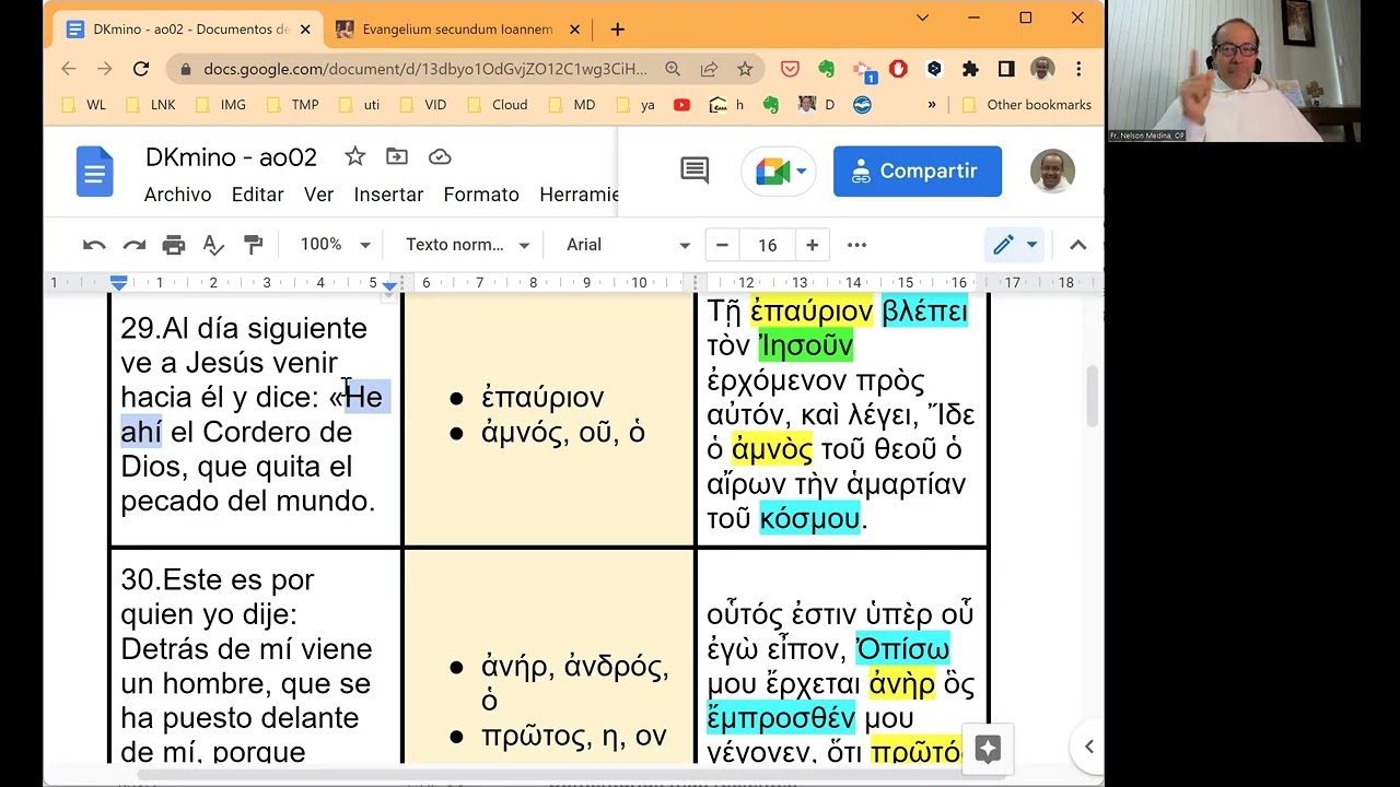 Exégesis Simple para el Domingo II del Tiempo Ordinario, ciclo A (DKmino 090)