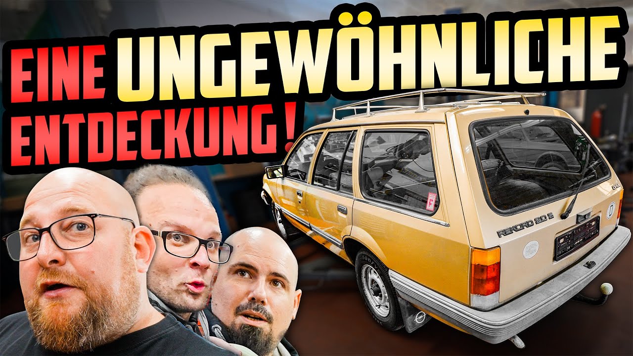 Auf der SUCHE nach OPELGOLD! - Opel Rekord E Caravan - Überraschend WENIG Rost?!