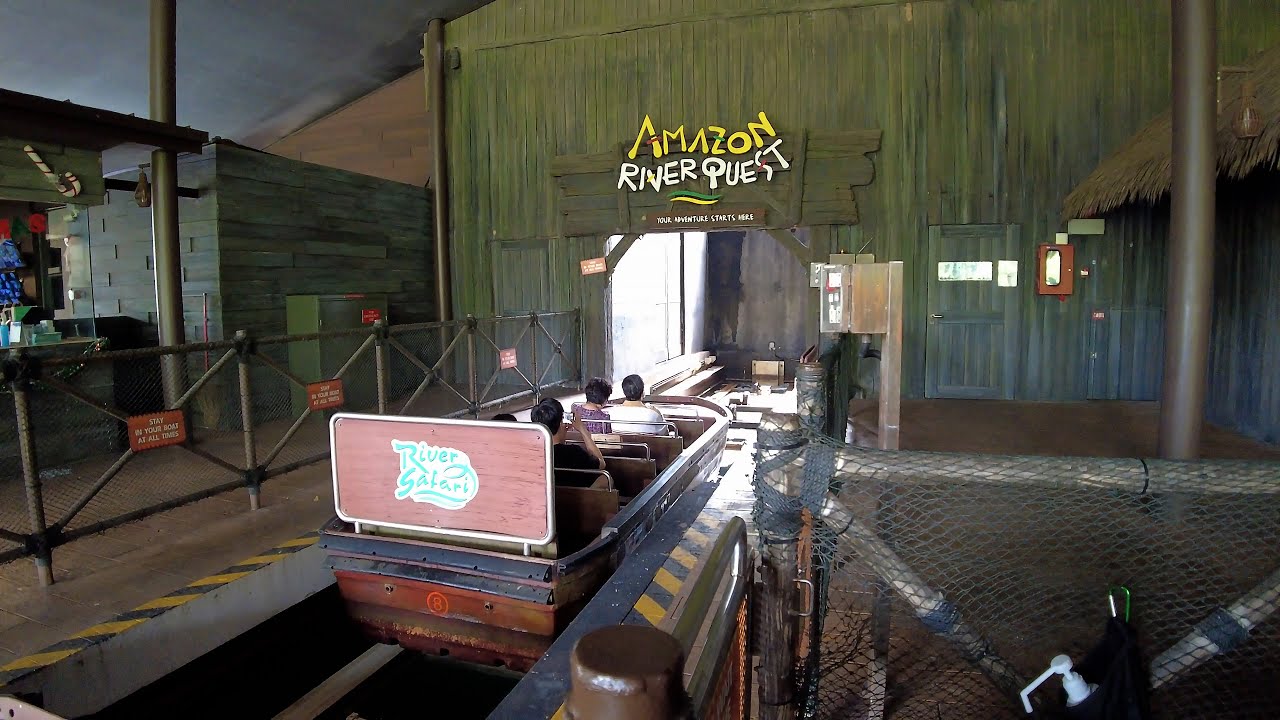 Amazon River Quest Ride at the Singapore Zoo