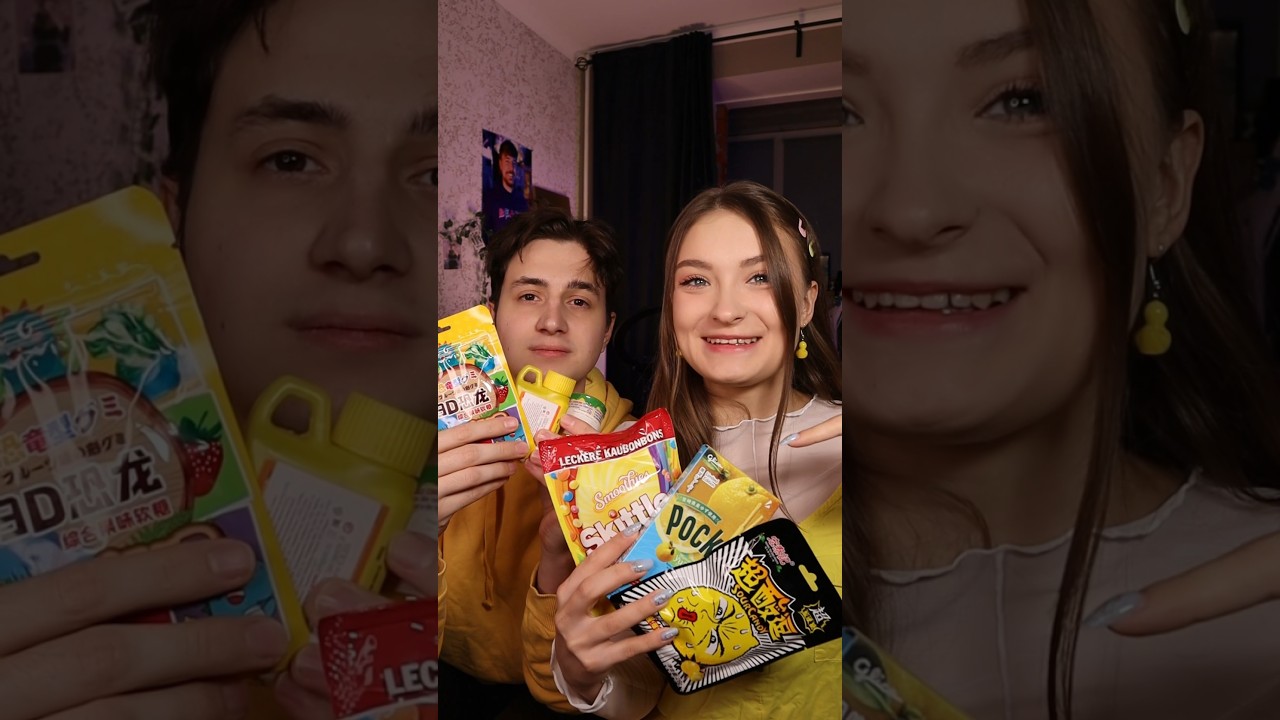 Тестим желтые сладости ✨ тг pospikasya