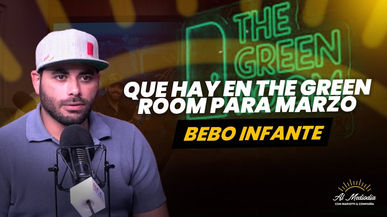 Bebo Infante nos trae el calendario de The Green Room para el mes de Marzo