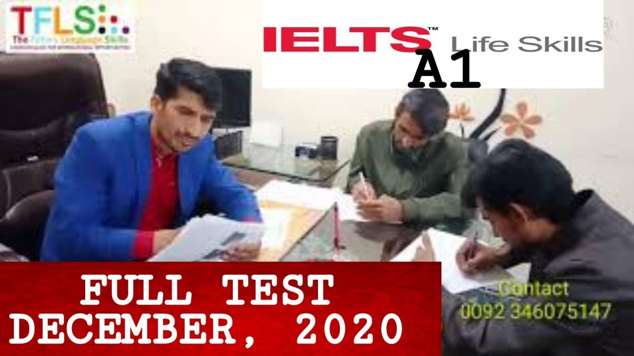 IELTS Life Skills A1 | Полный тест | №03 | От TFLS