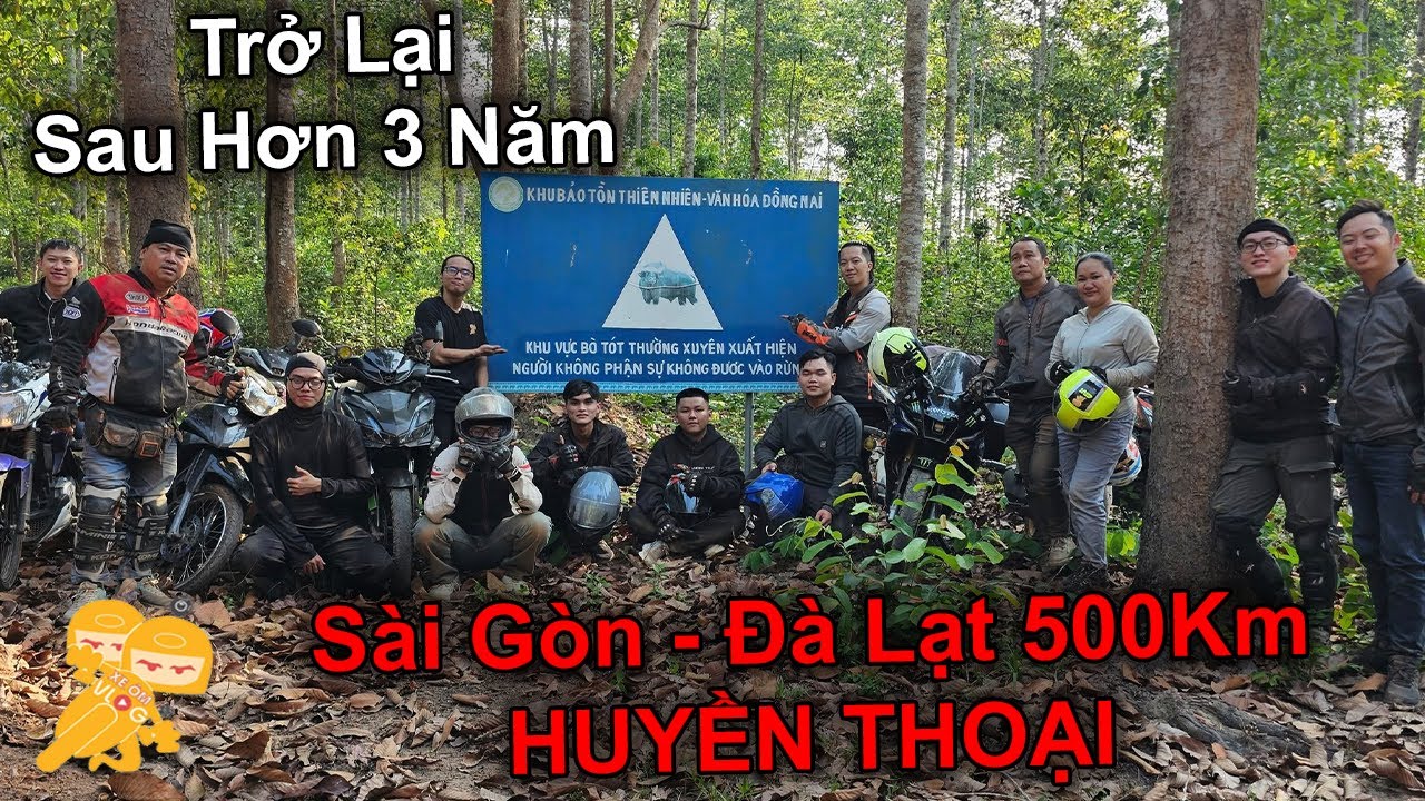 #1 Sài Gòn Đà Lạt 500km 2025 - Xe Ôm Vlog Trở Lại và Lợi Hại Hơn Xưa