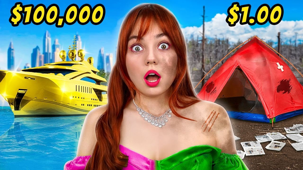 Rich Vs Poor Vacation! Surviving Rich vs Broke Dream Vacation
