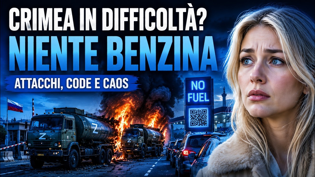 CRIMEA NEL CAOS? Autobotti Distrutte, Benzina Razionata e Quartier Generale Russo Colpito
