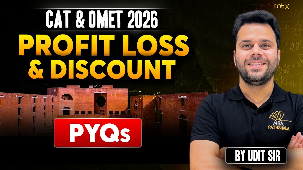 Profit Loss Discount CAT 2021 || Previous Year Questions || Udit Saini #cat_preparation #cat2024