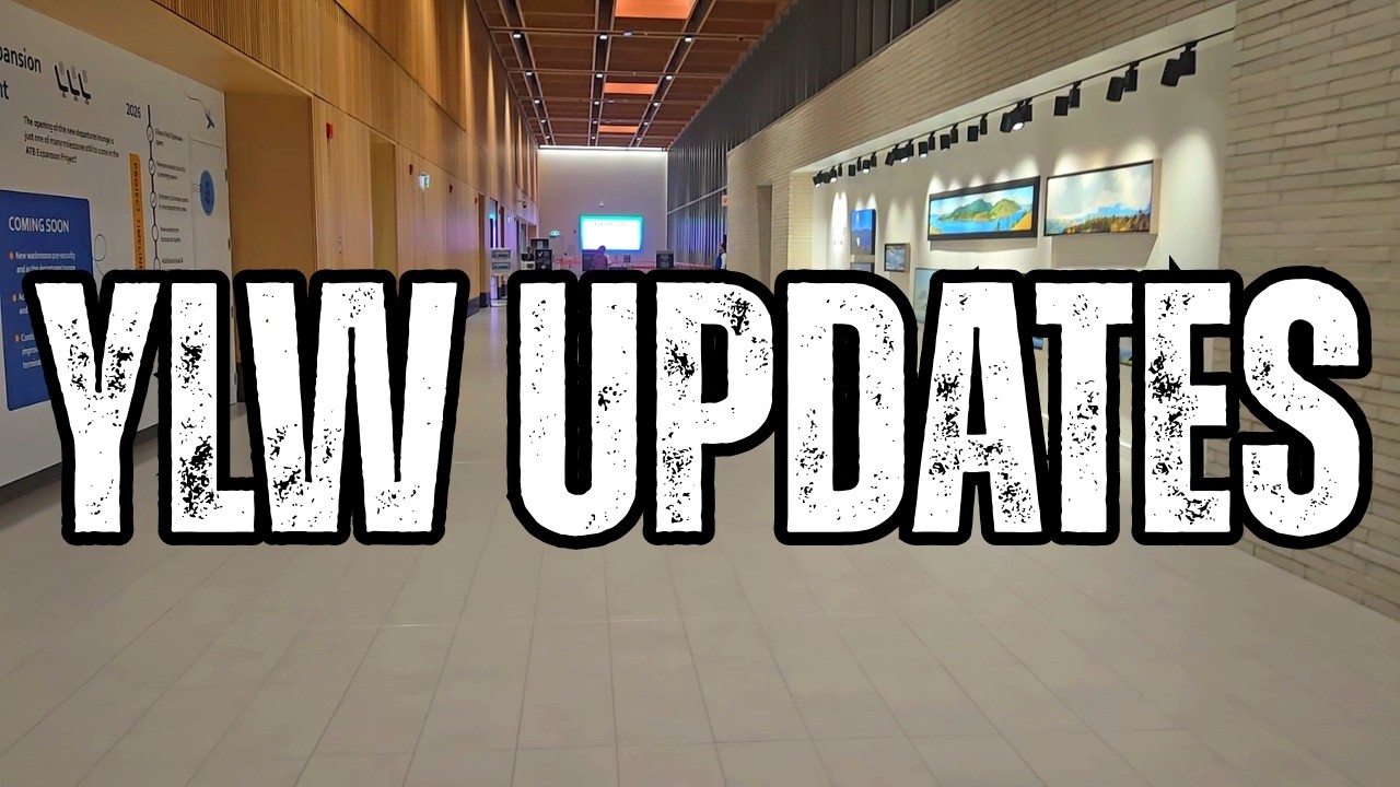 Kelowna Airport New Terminal Review | First Experience at YLW After the Expansion