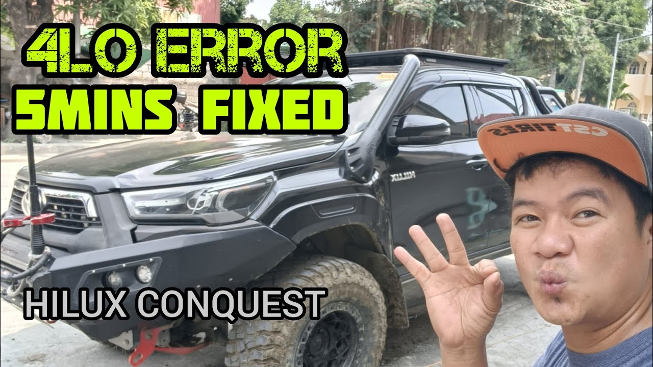 Toyota Hilux 4x4 Error | Ef Ganadin