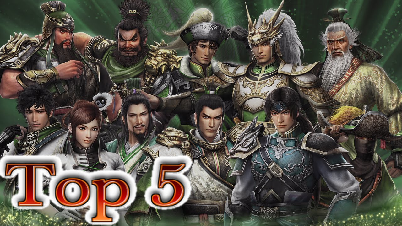 Top 5 Characters in Shu Warriors Orochi 3 Ultimate
