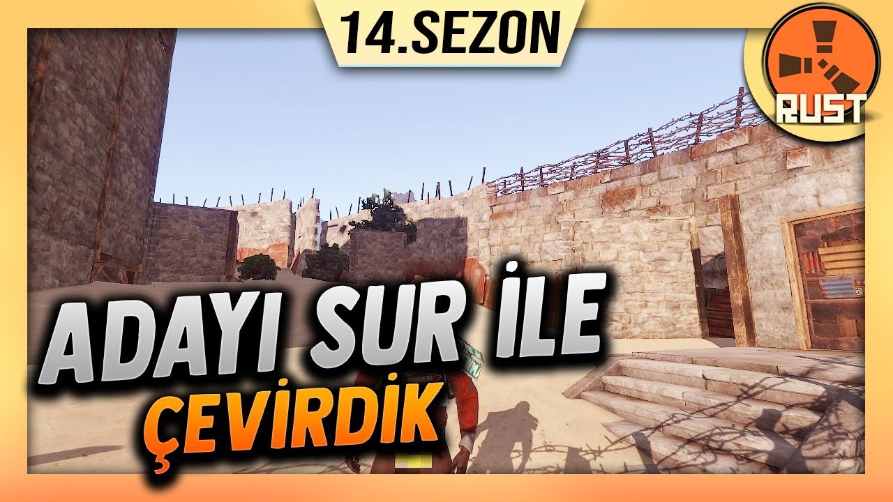 ADAYI TAMAMEN SURA ALDIK ! EFSANE SAVUNMA - RUST HAYATTA KALMA