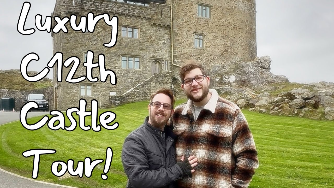 We Slept in a Medieval Castle in Wales! Inside Roch Castle Hotel 🏰