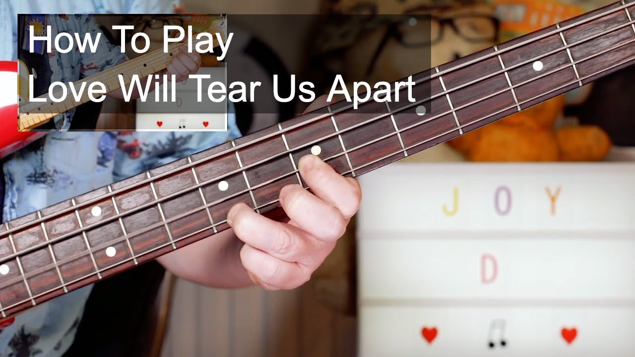 'Love Will Tear Us Apart' Joy Division Guitar & Bass Lesson