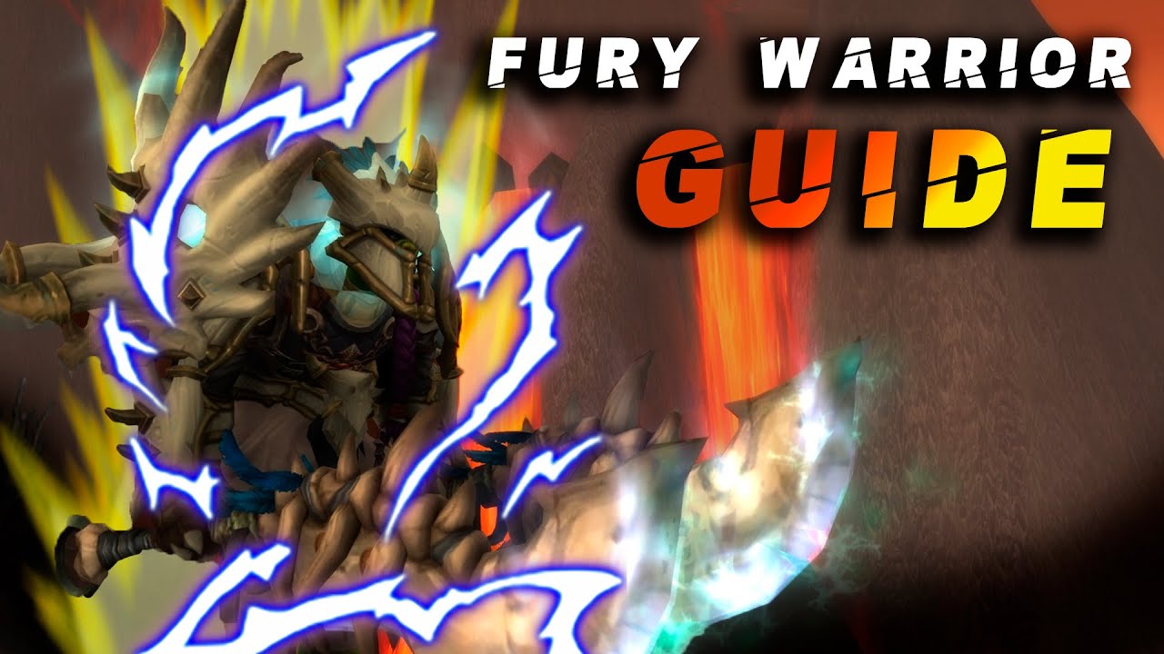 BIG BURST! fury warrior dps guide - incl. Weak aura patch 8.3 WoW battle for azeroth for raiding