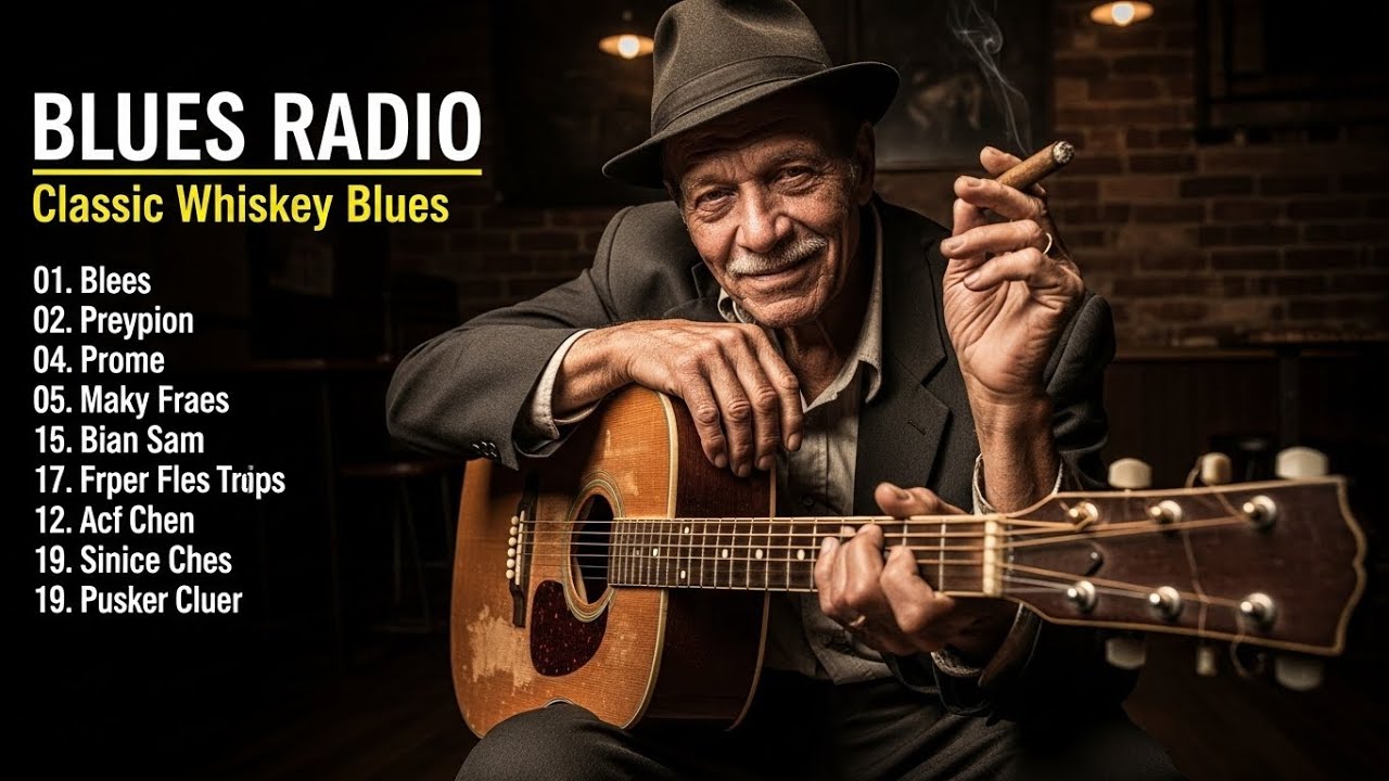 Midnight Chicago Blues – Relaxing Soulful Guitar Night Slow Blues Vol.175