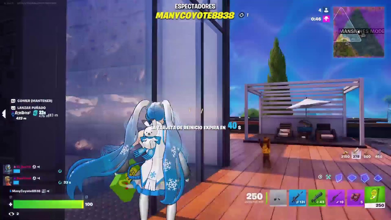 Fortnite ahora mismo jugando