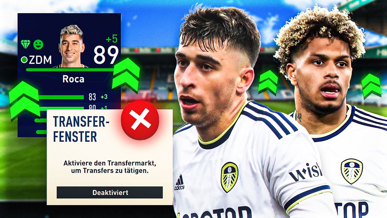 Leeds SPRINT TO GLORY, aber OHNE TRANSFERS!! 😳❌ FIFA 23