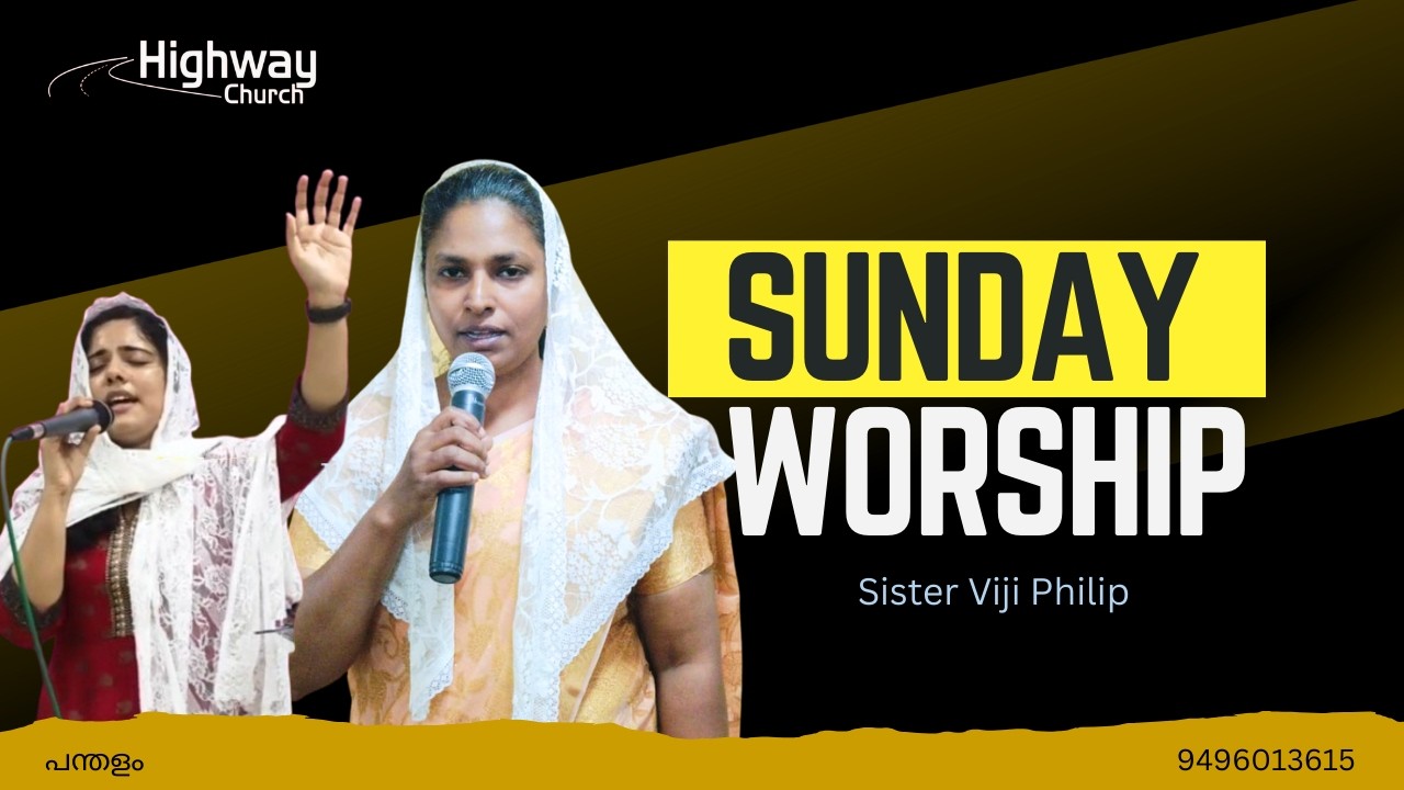 Live I Sunday Worship I Sister Viji Philip