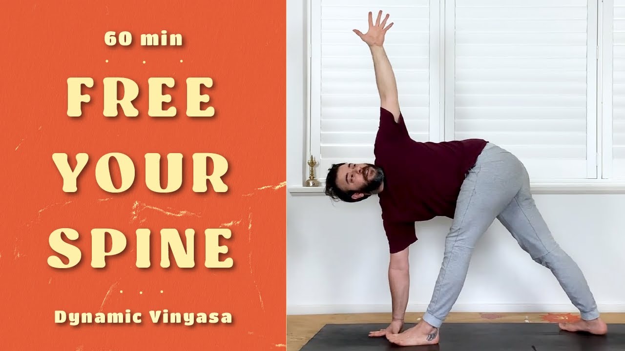 DYNAMIC VINYASA YOGA 40min - Free your spine - Nicky G