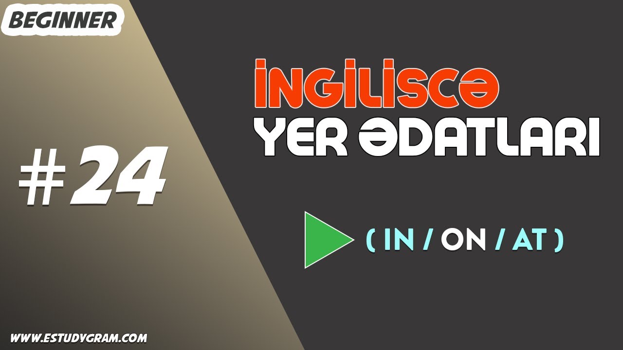 İngilis dili sözönləri - prepositions #24