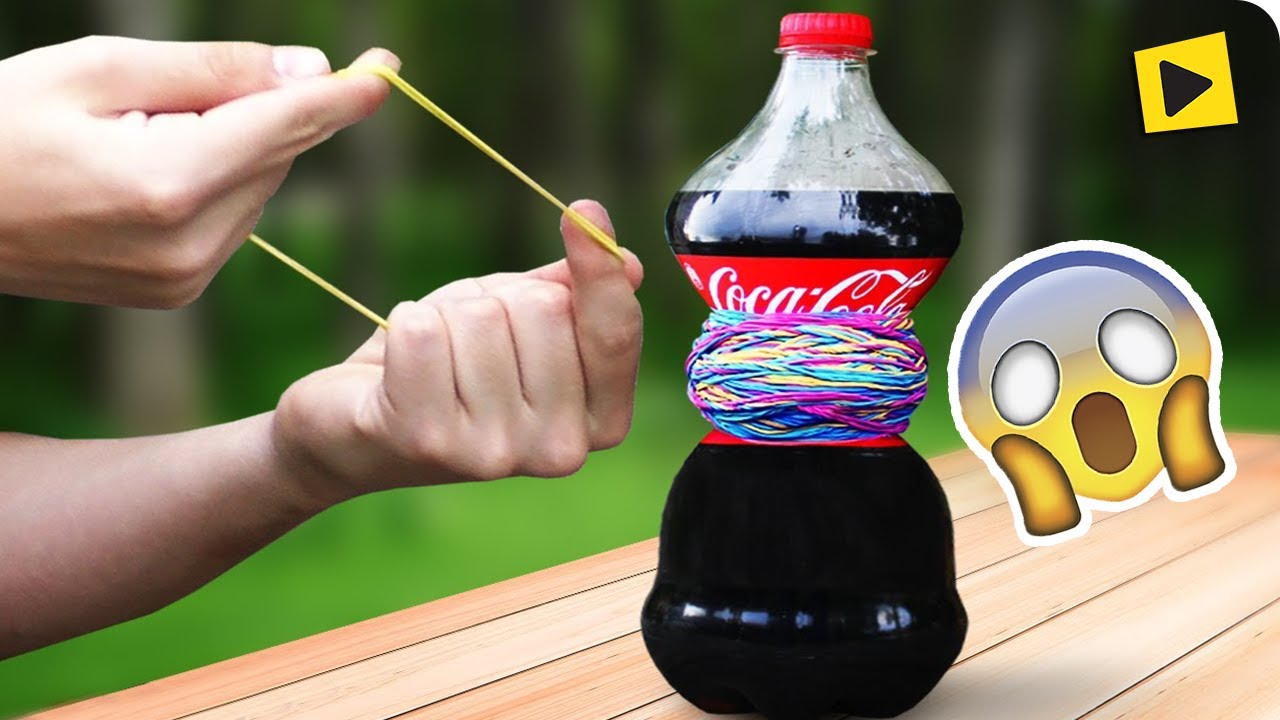 Mil Elásticos VS Coca-Cola, Veja o que aconteceu!