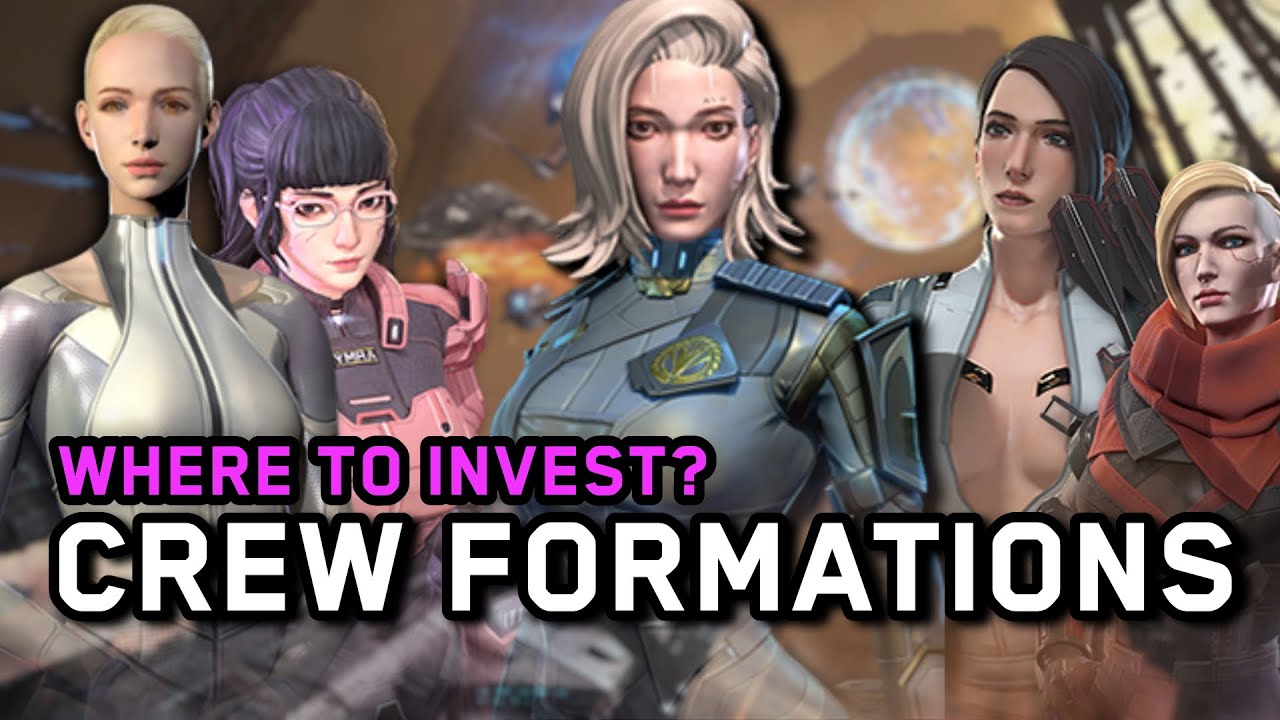 Infinite Galaxy: 3 Crew Formations you NEED | Best Crew Formations & Who To Invest XP Into!