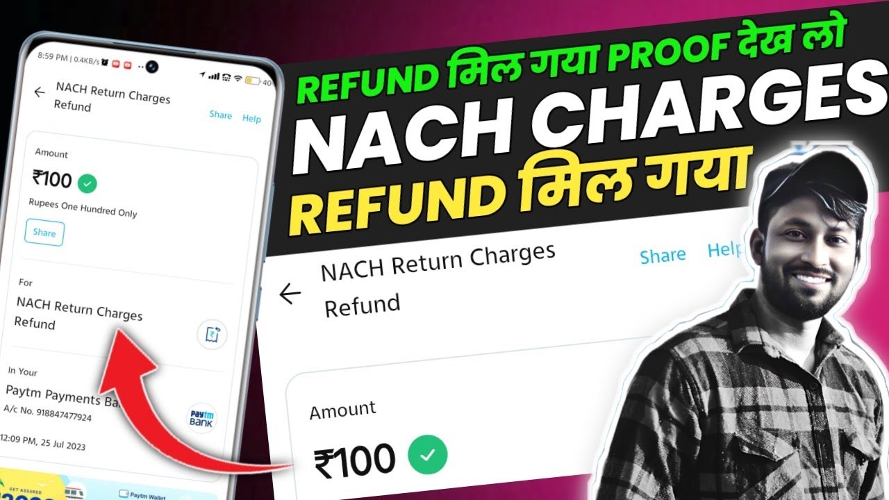 NACH RETURN CHARGES PAYTM &mdash; Mandate Charges Refund Kaise Milega &mdash; Sanjeev Shah