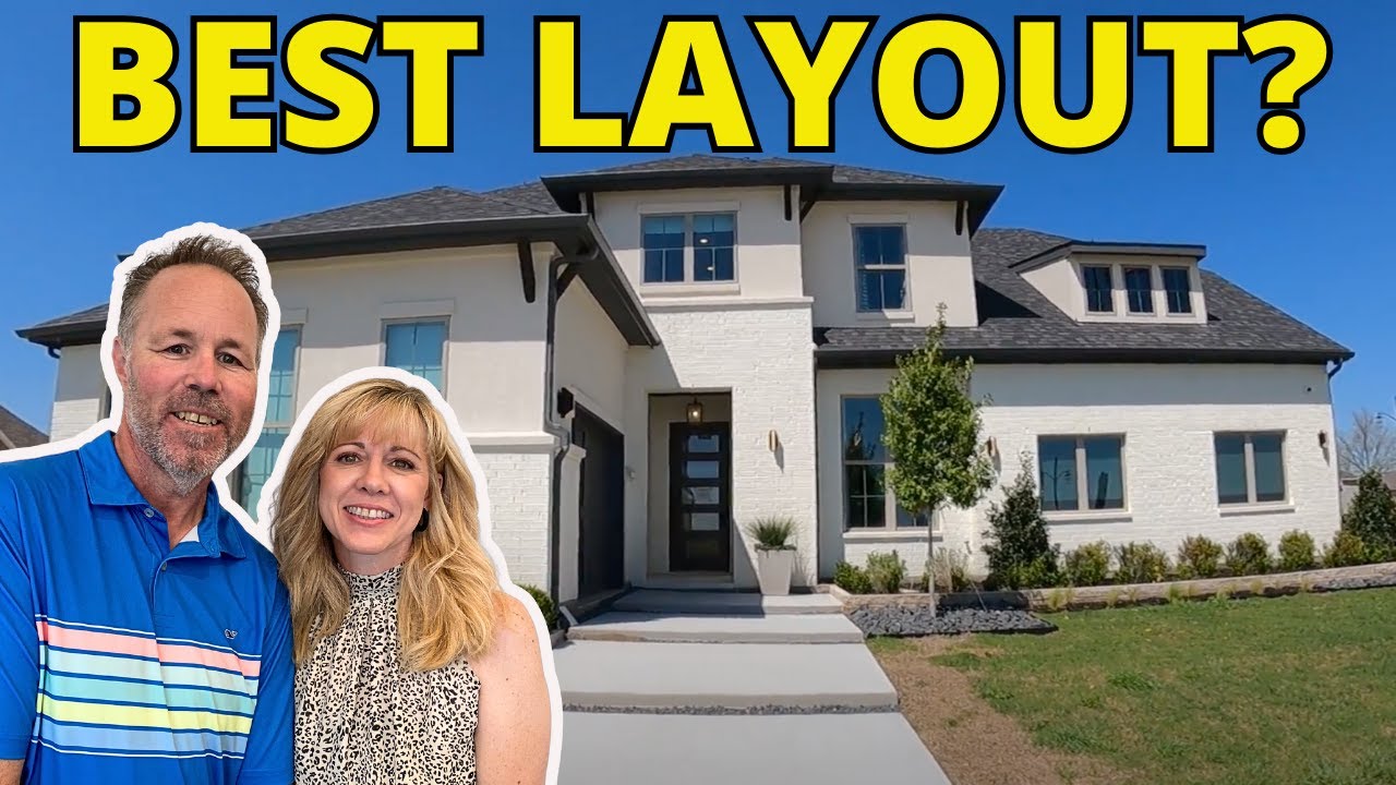 Amazing Argyle TX Model Home Tour by Drees Custom Homes In Harvest - Dallas Texas Real Estate