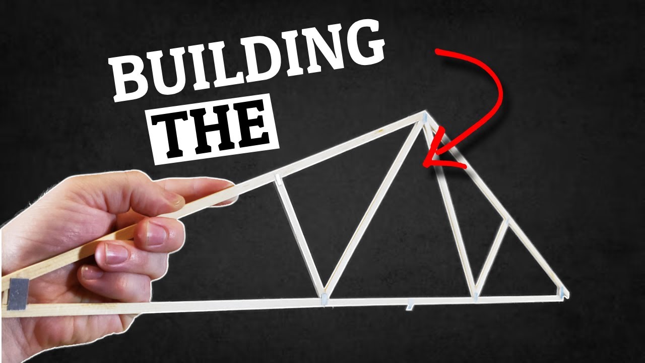 Building A Model Ranch House |12| Building the Trusses