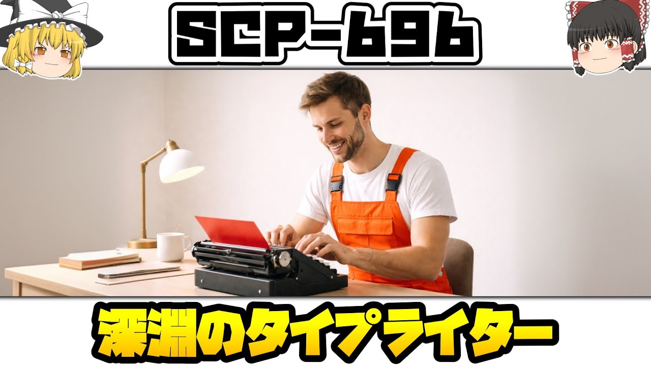 【ゆっくりSCP紹介】成し遂げたあと...【SCP-696 - 深淵のタイプライター】