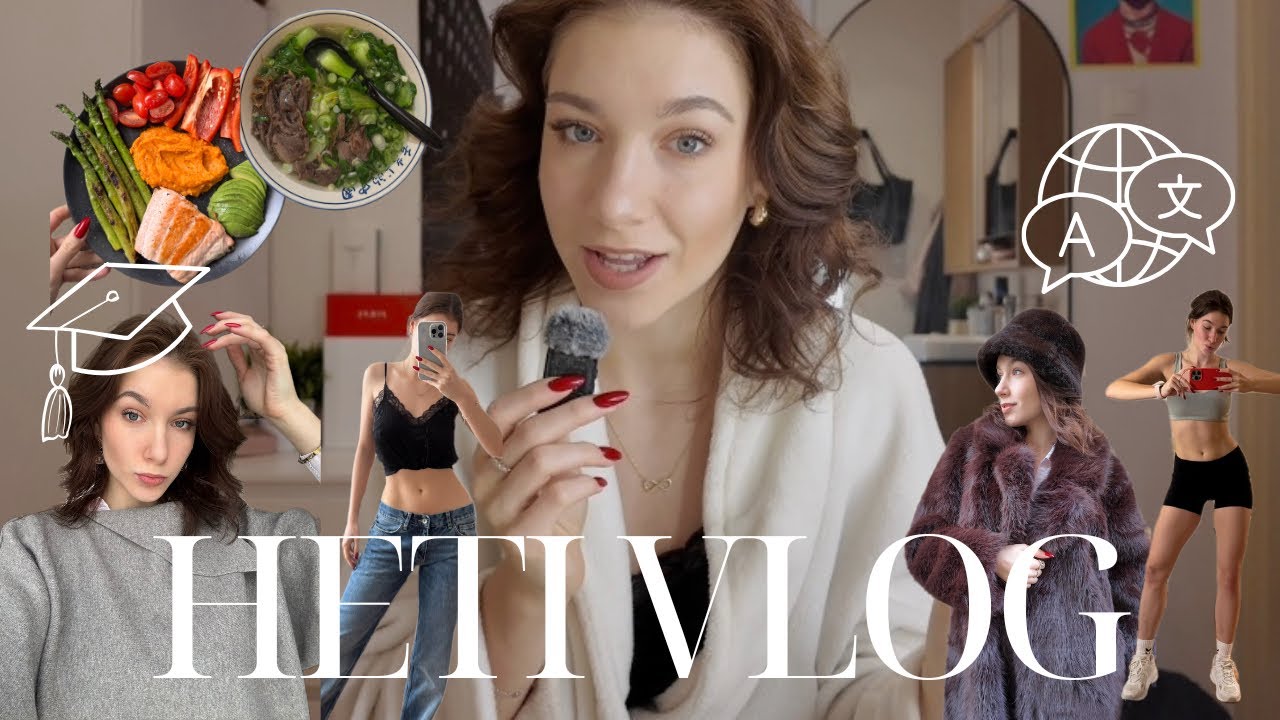 Az első egyetemi félévem vége |vizsga, étkezési program, az angol nyelv HETI VLOG