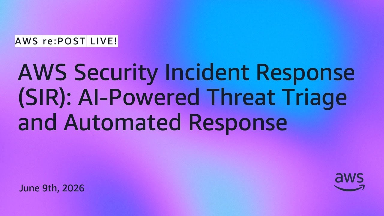 AWS Security Incident Response (SIR): автоматизированная сортировка угроз и реагирование на них с...