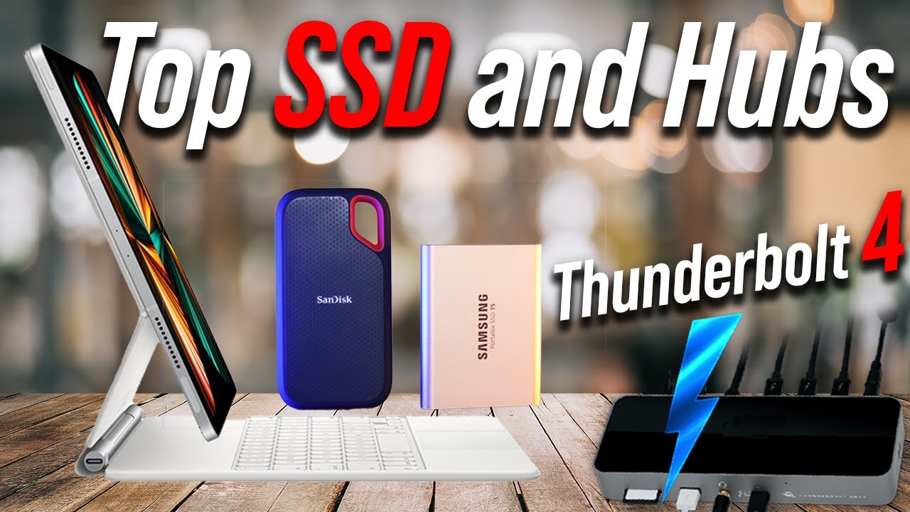 iPad Pro 2021 - Best Storage and Thunderbolt Hub Accessories
