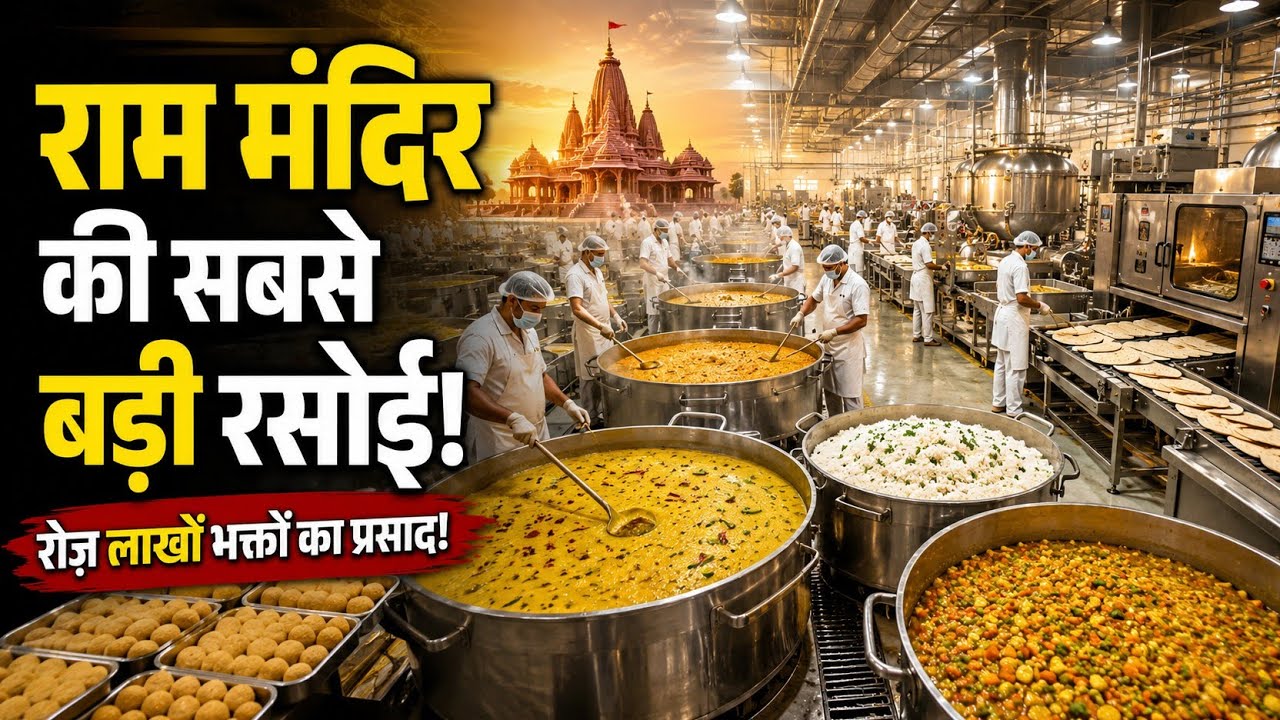 Ayodhya Ram Mandir Mahaprasad: Lakhon Bhakton Ka Khana Kaise Banta Hai