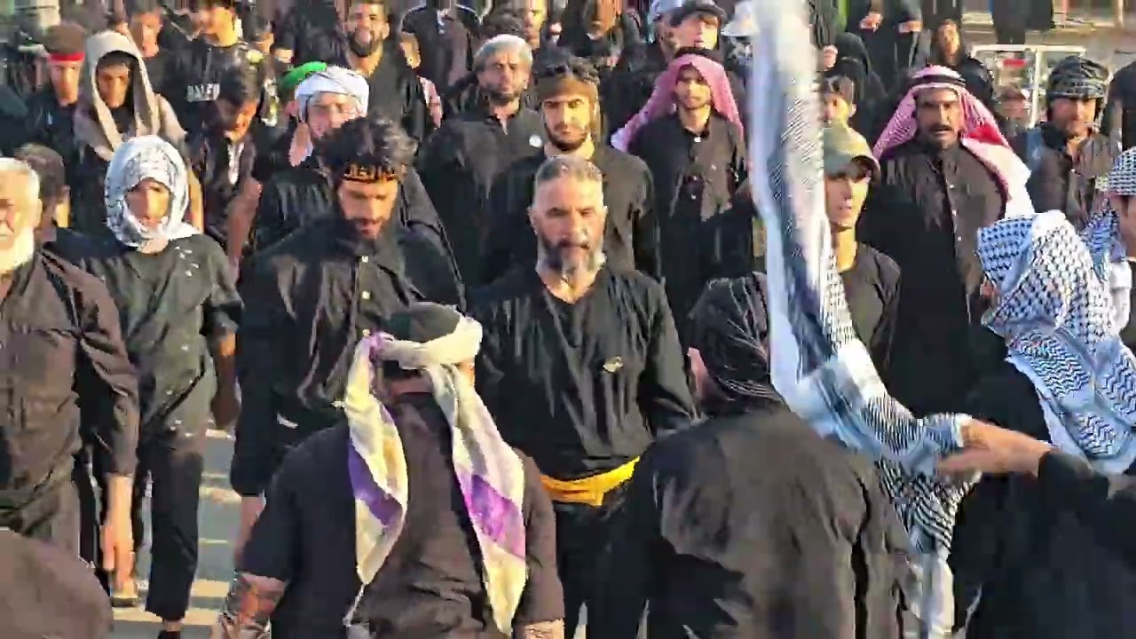 كوم وافزع/ الرادود سيدحسين الموسوي/ الرادود أكرم الحسناوي / زيارة الاربعين _ الهاشميات _١٤٤٧ه
