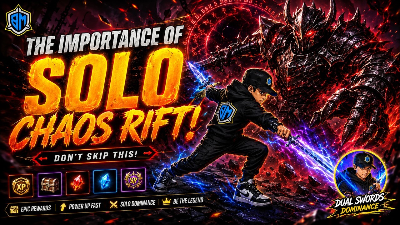 IMPORTANCE OF DOING SOLO CHAOS RIFT IN ROHAN 2 GLOBAL! GET STRONGER IN ROHAN 2 GLOBAL!