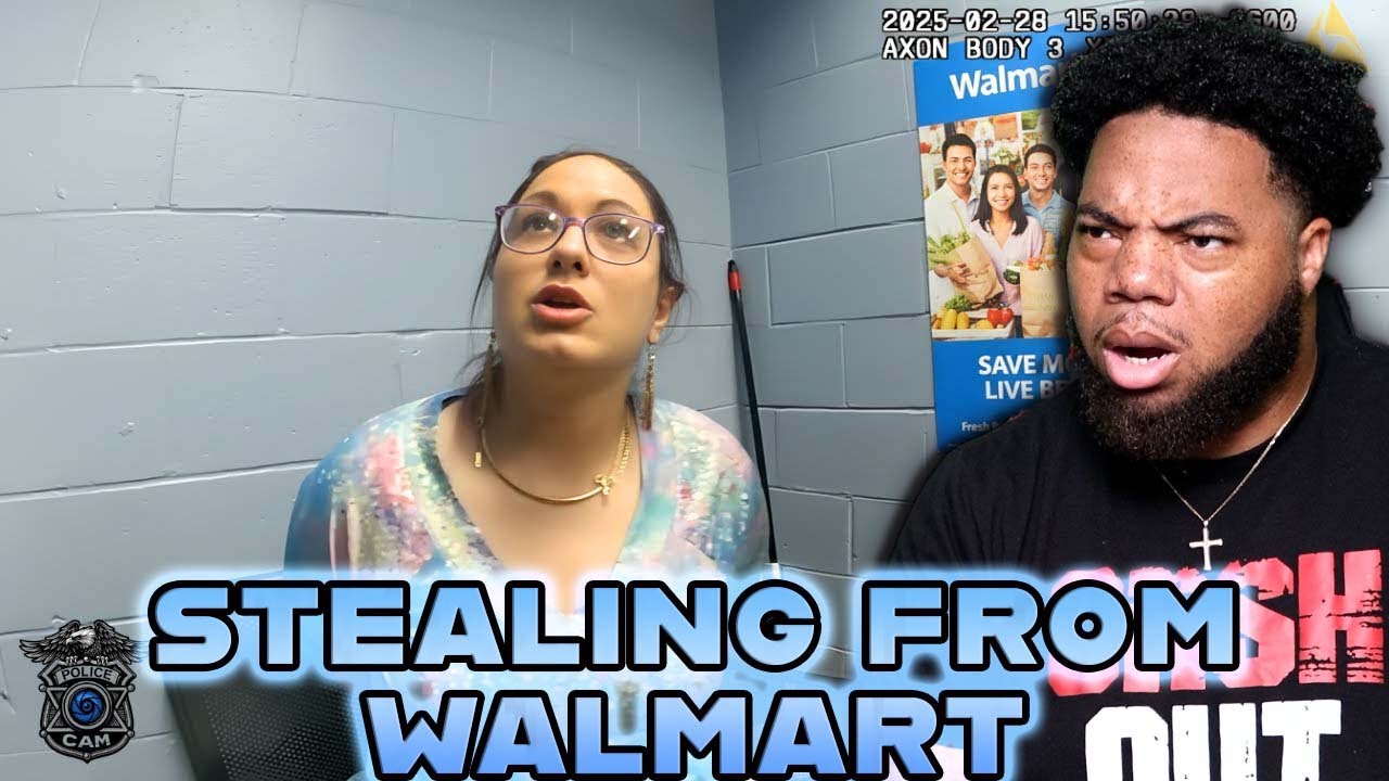Она пыталась доказать, что ее обвиняют в краже из Walmart.