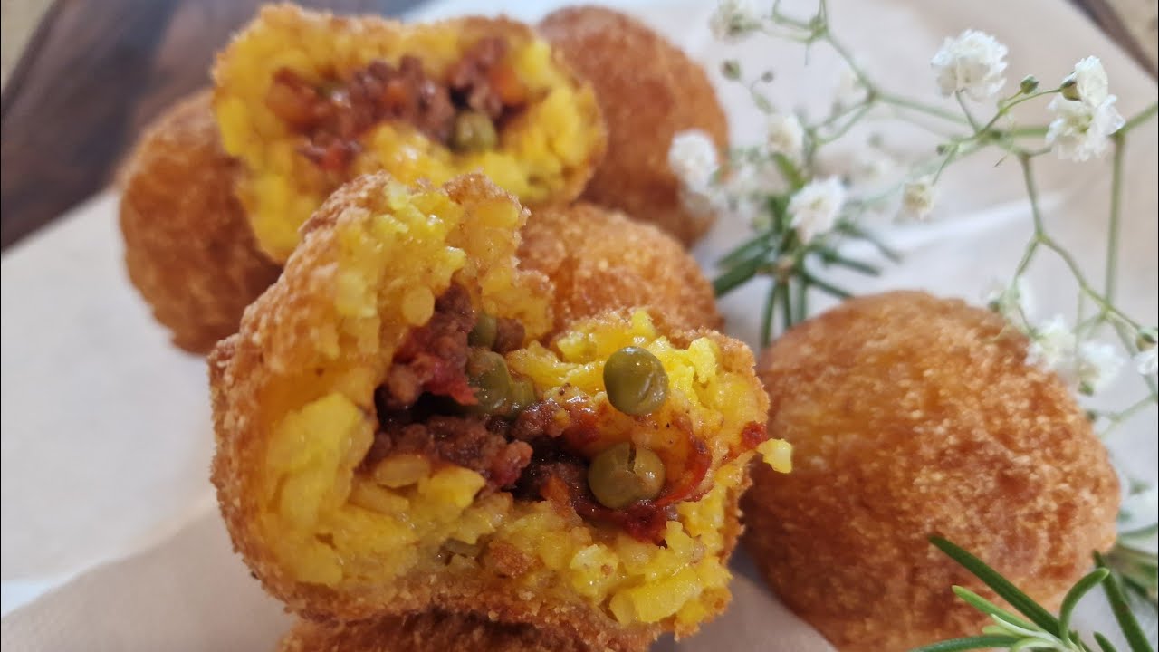 АРАНЧИНИ – АУТЕНТИЧНЫЕ ИТАЛЬЯНСКИЕ РИСОВЫЕ ШАРИКИ С МЯСНОЙ НАЧИНКОЙ ✨