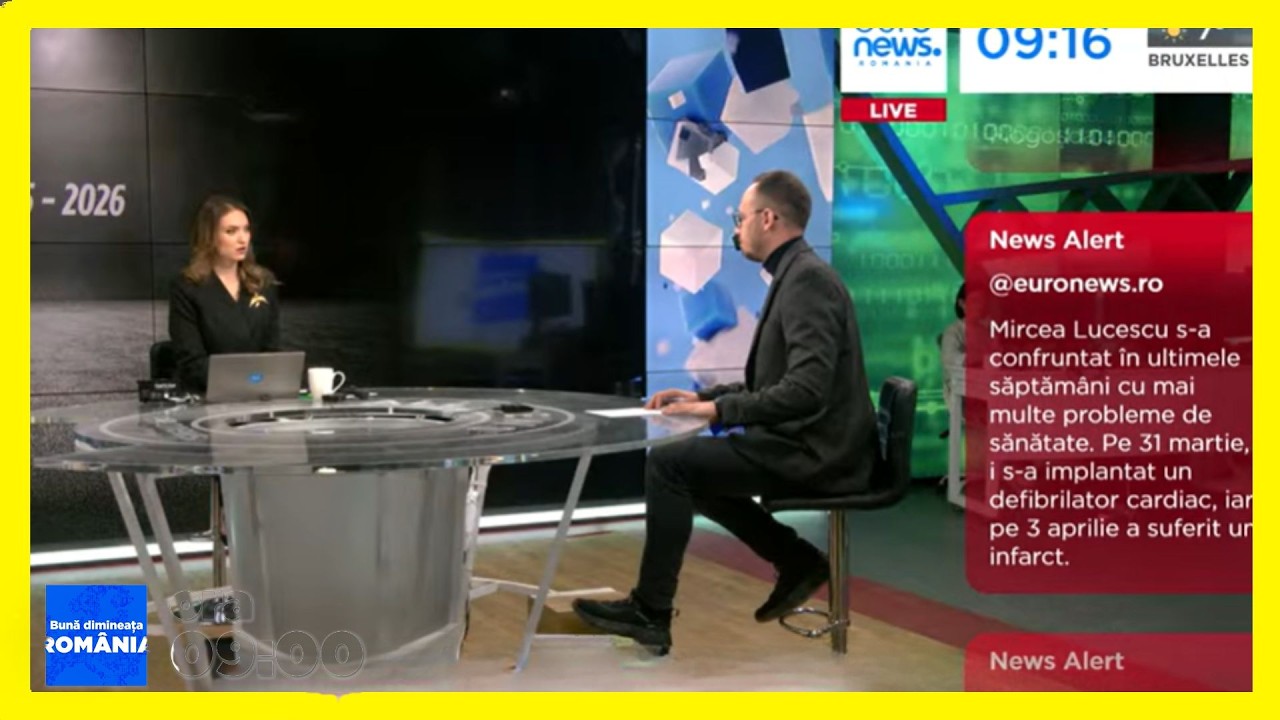 Știrile Euronews Rom&acirc;nia - de la ora 09:00 - 8 aprilie 2026