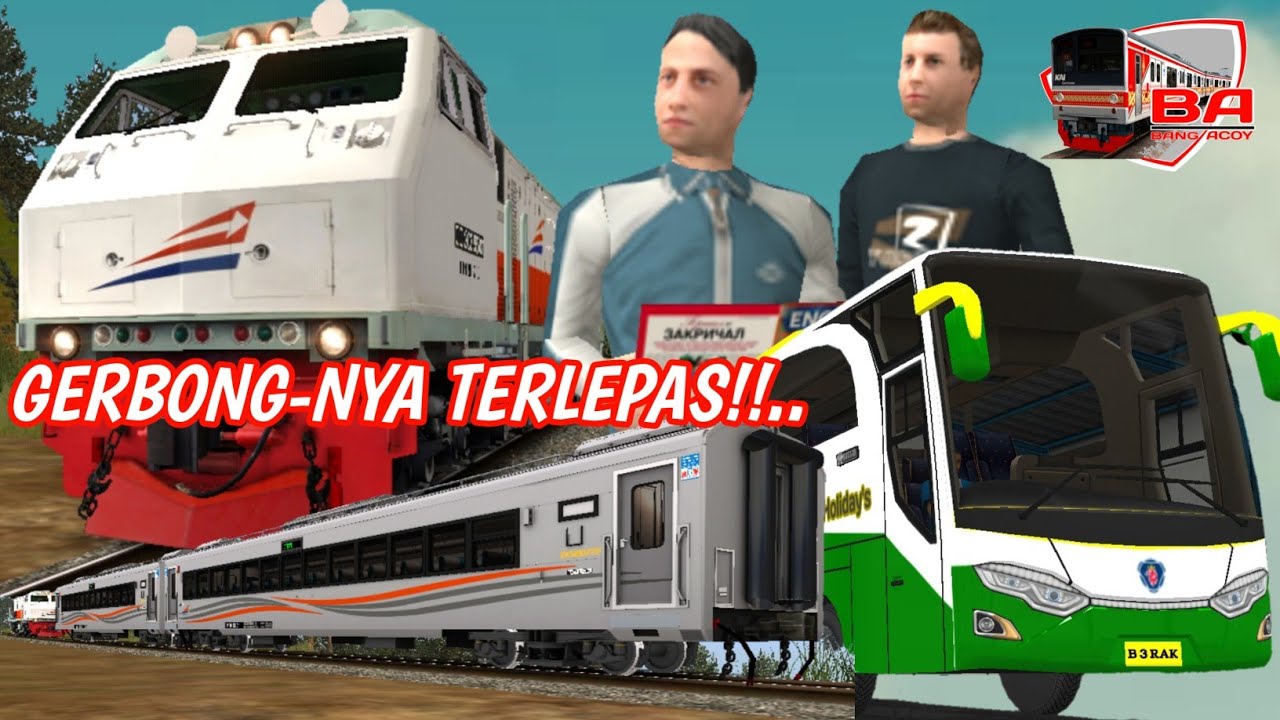 TRAGEDI SEMBOYAN 35 HAMPIR TERULANG‼️... || 'CERITA FIKTIF' - TRAINZ SIMULATOR INDONESIA + BUSSID