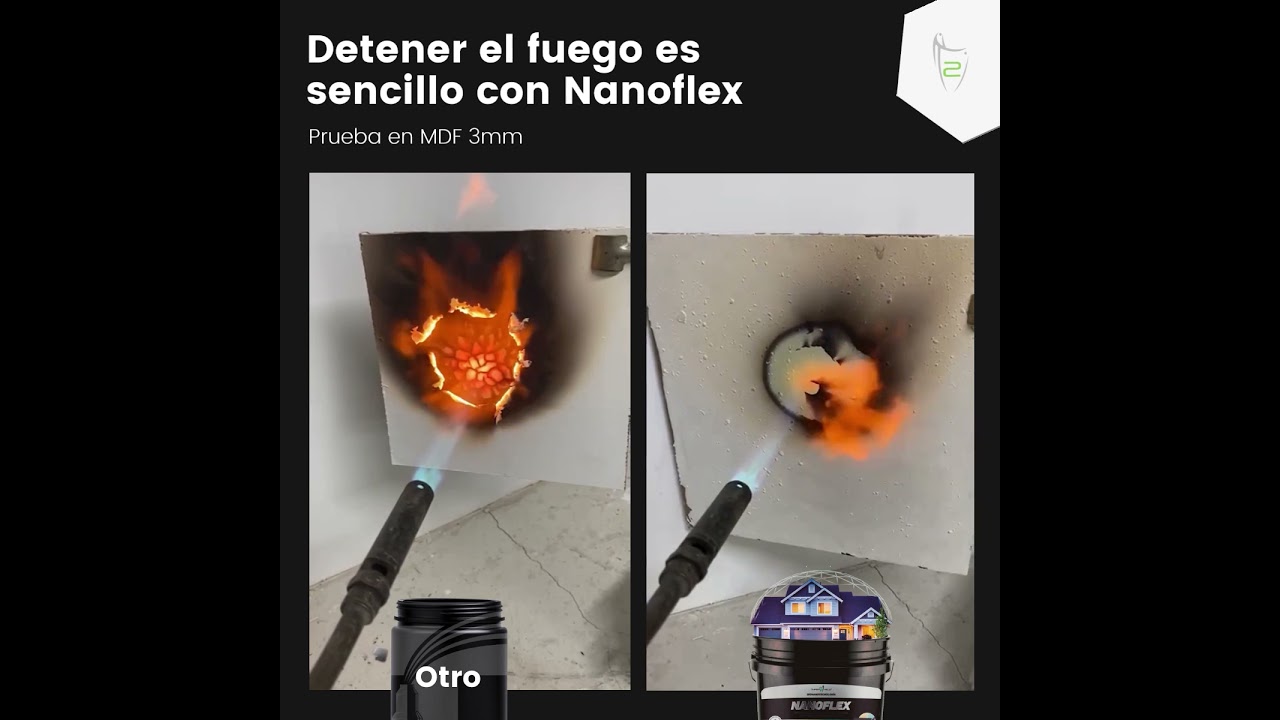 Retardantes de llama - Impermeabilizante termico nanoflex