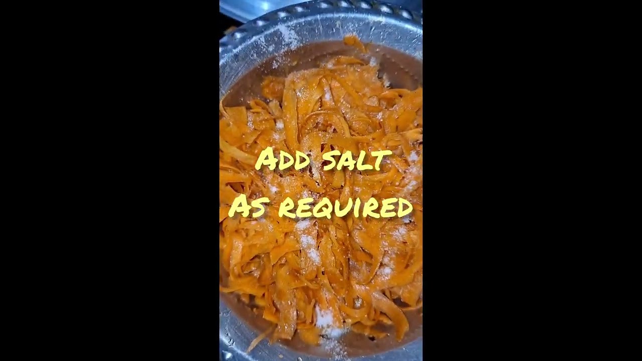 EASY CARROT SALAD #videos