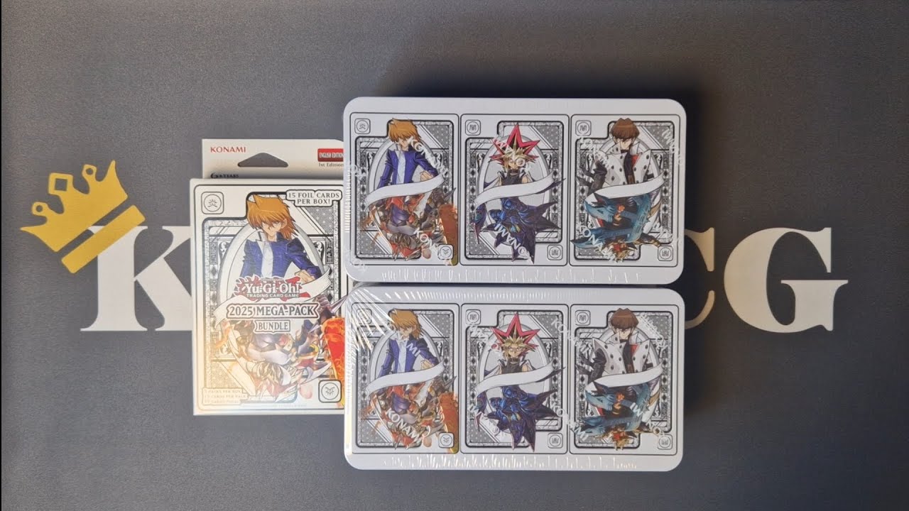 Yu-Gi-Oh! New 2025 MEGA Tin Opening + Bundle Packs‼️