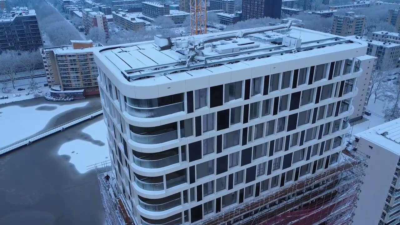 Bernini in de sneeuw