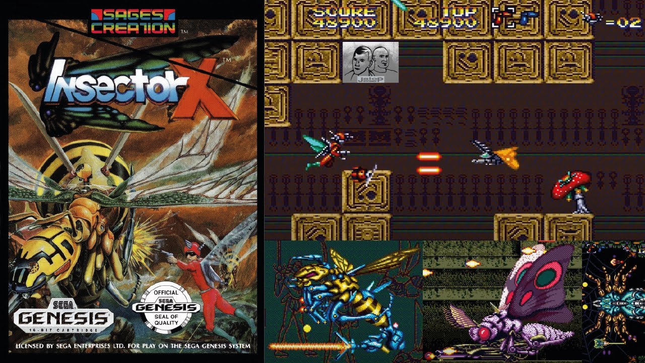 Insector X Mega Drive / Genesis - C&M Playthrough