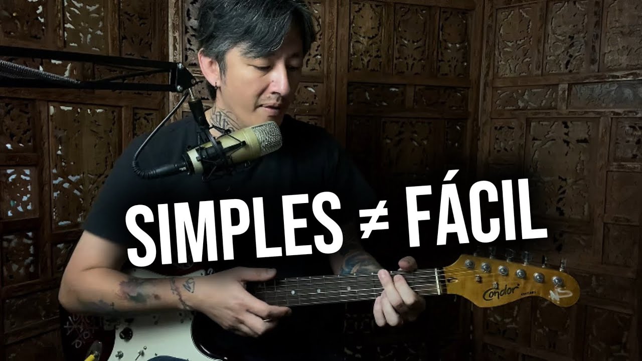 Tocar guitarra pode ser simples